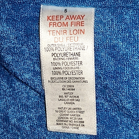 *NWOT* Hatley Boys Real Dinosaurs Color-Changing Button Up Raincoat - Picture 12 of 13